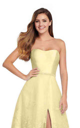 8 of 12 Ellie Wilde EW119007 Pale Yellow