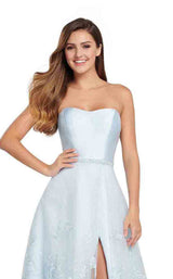 7 of 12 Ellie Wilde EW119007 Pale Blue