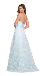 4 of 12 Ellie Wilde EW119007 Pale Blue