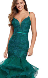 14 of 18 Ellie Wilde EW119008 Emerald