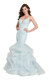 1 of 18 Ellie Wilde EW119008 Pale Blue