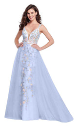 2 of 12 Ellie Wilde EW119011 Navy-Blue-Multi