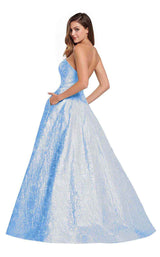 8 of 18 Ellie Wilde EW119013 Light Blue