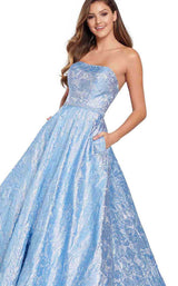 14 of 18 Ellie Wilde EW119013 Light Blue