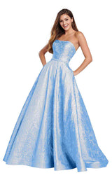 2 of 18 Ellie Wilde EW119013 Light Blue