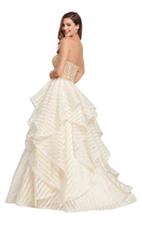 5 of 12 Ellie Wilde EW119015 Light-Gold-Ivory