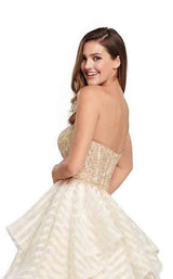 11 of 12 Ellie Wilde EW119015 Light-Gold-Ivory
