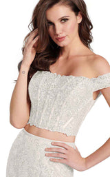 4 of 12 Ellie Wilde EW119016 Ivory