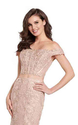 7 of 12 Ellie Wilde EW119016 Rose Gold