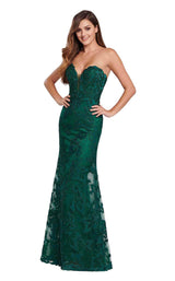 3 of 18 Ellie Wilde EW119022 Emerald