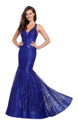 3 of 16 Ellie Wilde EW119025 Royal Blue