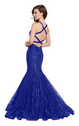 7 of 16 Ellie Wilde EW119025 Royal Blue