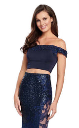 8 of 12 Ellie Wilde EW119026 Navy