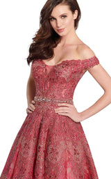 4 of 18 Ellie Wilde EW119027 Cranberry