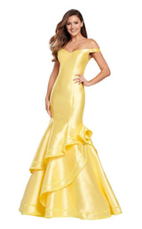 3 of 24 Ellie Wilde EW119029 Light Yellow