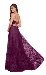 9 of 18 Ellie Wilde EW119032 Purple