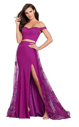 3 of 24 Ellie Wilde EW119034 Purple