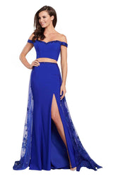 4 of 24 Ellie Wilde EW119034 Royal Blue