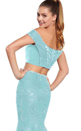 19 of 24 Ellie Wilde EW119036 Aqua