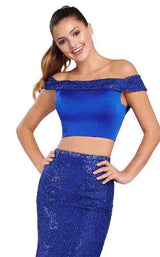 14 of 24 Ellie Wilde EW119036 Royal Blue