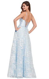 7 of 18 Ellie Wilde EW119037 Pale Blue