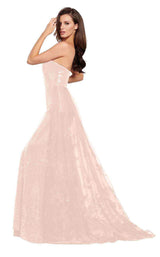 9 of 32 Ellie Wilde EW119039 Light Coral