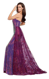 10 of 32 Ellie Wilde EW119039 Purple