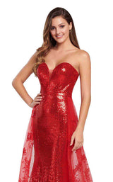 8 of 32 Ellie Wilde EW119039 Red