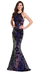 1 of 6 Ellie Wilde EW119040 Moon-Gold