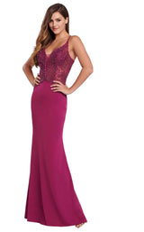 3 of 18 Ellie Wilde EW119041 Magenta
