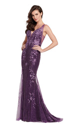 2 of 12 Ellie Wilde EW119044 Purple