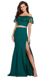 4 of 16 Ellie Wilde EW119045 Emerald