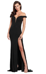 2 of 12 Ellie Wilde EW119046 Black Multi