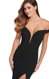 4 of 12 Ellie Wilde EW119046 Black Multi