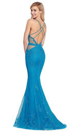 7 of 18 Ellie Wilde EW119047 Turquoise