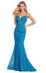 1 of 18 Ellie Wilde EW119047 Turquoise