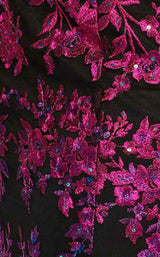 7 of 20 Ellie Wilde EW119056 Black Multi