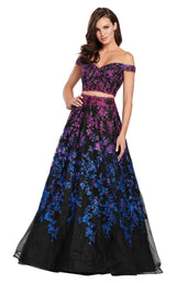 2 of 12 Ellie Wilde EW119057 Black Multi