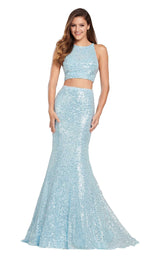 2 of 18 Ellie Wilde EW119058 Pale Blue