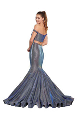 10 of 24 Ellie Wilde EW119061 Turquoise/Royal