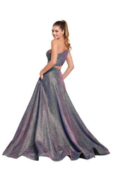 5 of 12 Ellie Wilde EW119062 Pink-Royal-Blue