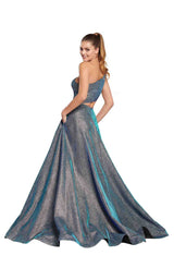 6 of 12 Ellie Wilde EW119062 Turquoise/Royal