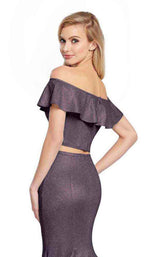 17 of 18 Ellie Wilde EW119063 Fuchsia/Royal