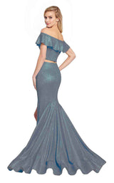 9 of 18 Ellie Wilde EW119063 Turquoise-Royal-Blue