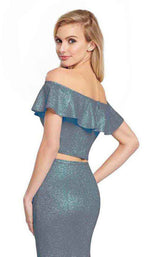 18 of 18 Ellie Wilde EW119063 Turquoise-Royal-Blue