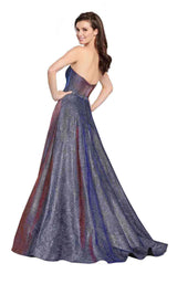 6 of 12 Ellie Wilde EW119065 Pink-Royal-Blue