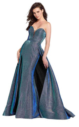 1 of 12 Ellie Wilde EW119065 Turquoise/Royal