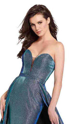 7 of 12 Ellie Wilde EW119065 Turquoise/Royal