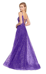 6 of 12 Ellie Wilde EW119066 Purple