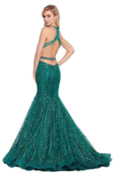 7 of 18 Ellie Wilde EW119067 Emerald